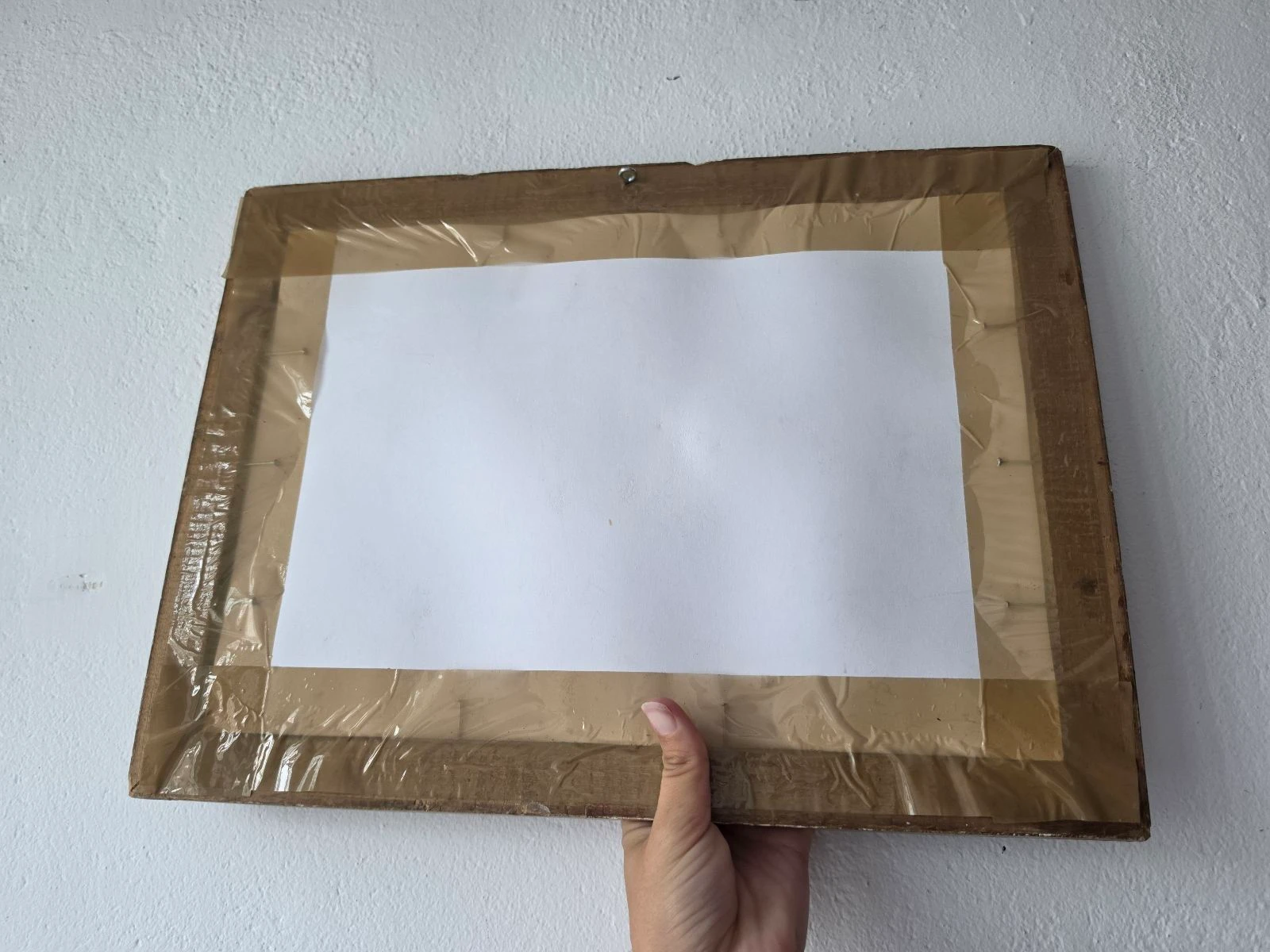 Vintage Frame with Classic Sheet and Carved Frame – photo 4
